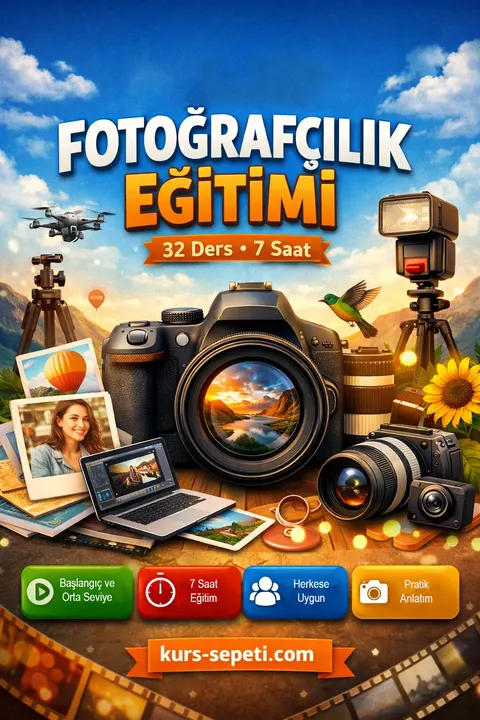 Fotoğrafçılık Eğitimi – A’dan Z’ye Uygulamalı Rehber