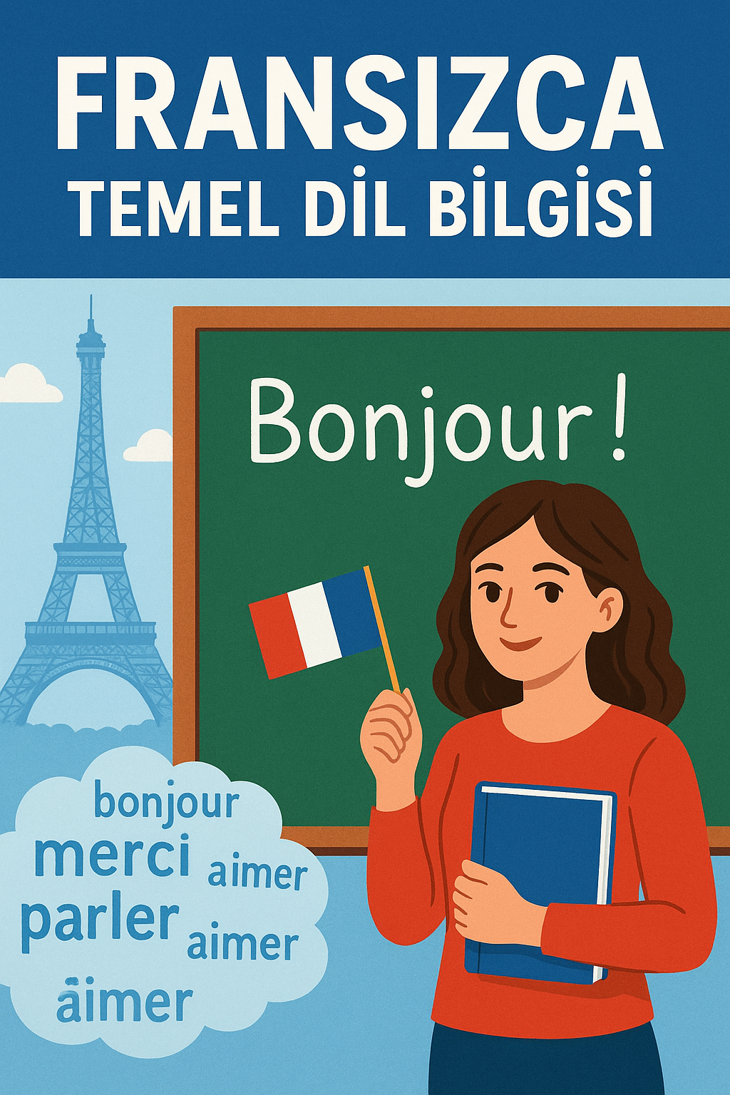 Fransızca Temel Dil Bilgisi: A1 Düzeyiyle Güçlü Bir Başlangıç kursunun tanıtım görseli