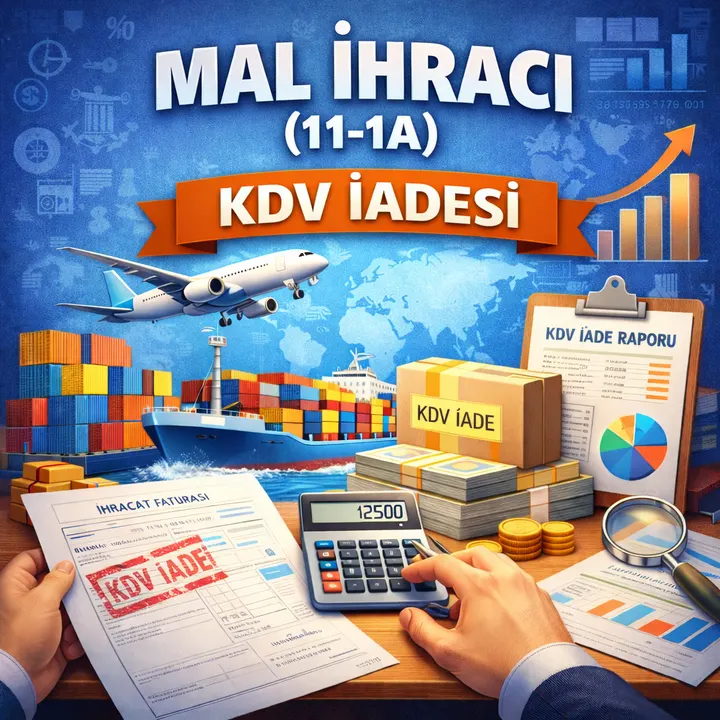 16.Mal ihracı (11-1A) KDV İadesi